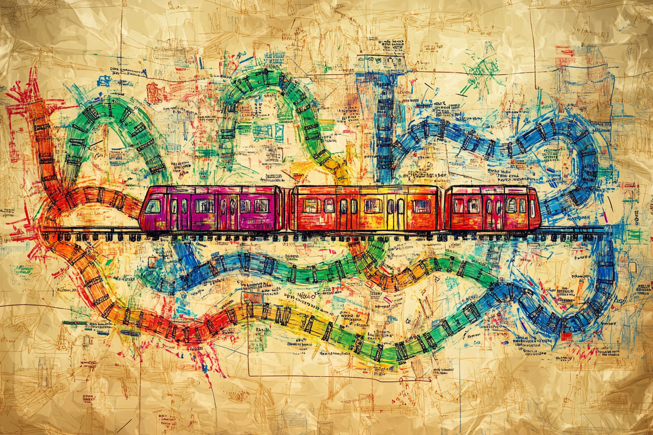 Player drawing new destination tickets in the middle of a Ticket to Ride Europe game.