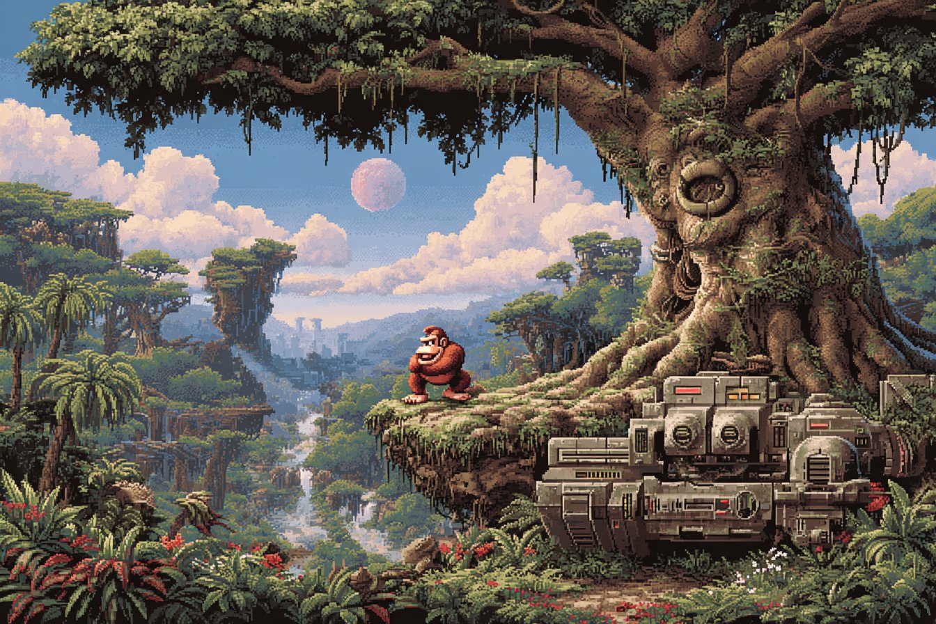 Donkey Kong Country How Pre Rendered Graphics Saved the SNES Late in Its Life